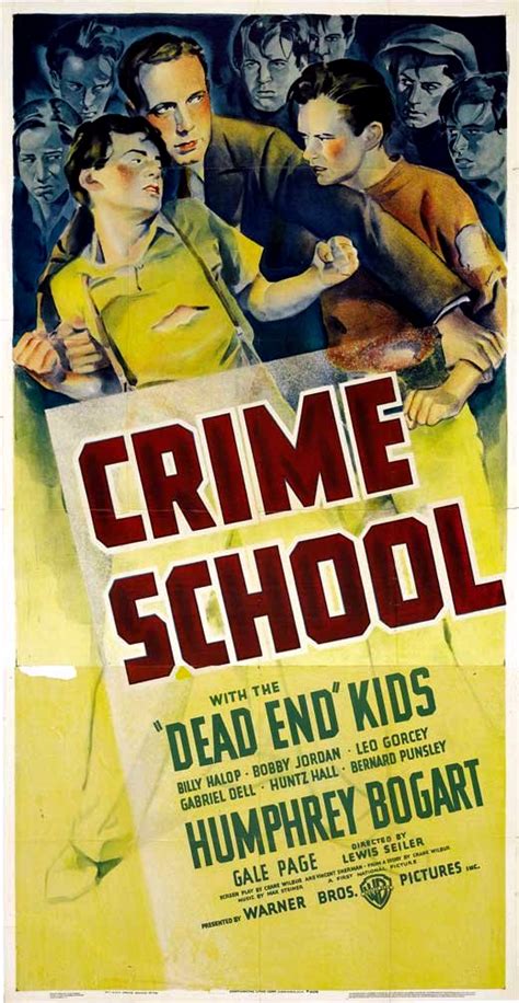 Jim feels that the boys in the reform <b>school</b>, including Tony (Billy Halop), Gyp (Leo. . Crime school 1938 okru